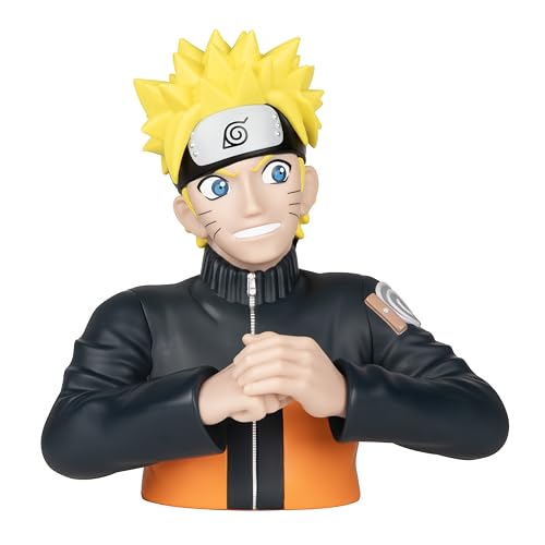 Konix Naruto Shippuden Tirelire - PVC - 24 x 16 x 23 cm - Motivbüste Naruto von Konix