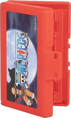 Konix One Piece Schutz - und Transportgehäuse für Nintendo Switch-Spielkarten - 24 Fächer - Luffy - Motiv von Konix