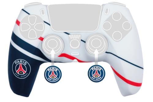 Konix PSG Schutzhülle für DualSense PS5-Controller - Silikon - Daumenstützen - Blau, Weiß und Rot Konix PSG Schutzhülle für DualSense PS5-Controller - Silikon - Daumenstützen - Blau, Weiß und Rot von Konix