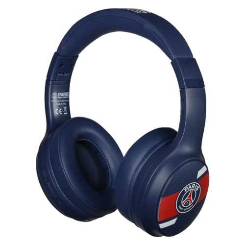 Konix PSG Wireless Bluetooth 5.3 Headset für PC, Smartphones, Tablets - Mikrofon - 30 h Akkulaufzeit - 3,5 mm Klinkenkabel - Blau von Konix