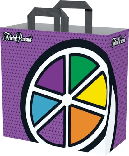 Konix Trivial Pursuit Einkaufstasche - Größe M 40 x 45 x 20 cm - Recycled material - Violett Konix Trivial Pursuit Einkaufstasche - Größe M 40 x 45 x 20 cm - Recycled material - Violett von Konix