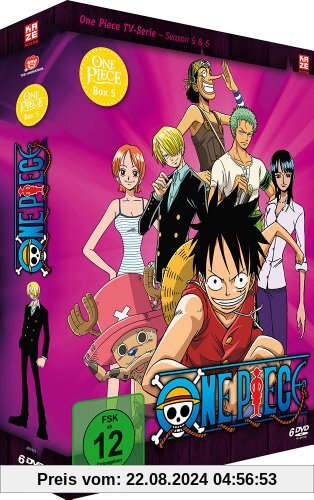 One Piece - Box 5: Season 5 & 6 (Episoden 131-162) [6 DVDs] von Kônosuke Uda