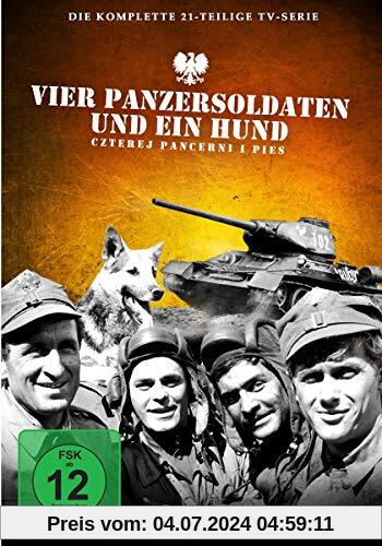 Vier Panzersoldaten und ein Hund [7 DVDs] von Konrad Nalecki
