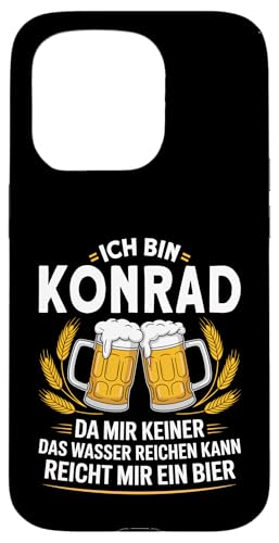 Lustiger Biertrinker Spruch für Konrad Hülle für iPhone 15 Pro Lustiger Biertrinker Spruch für Konrad Hülle für iPhone 15 Pro von Konrad Vorname Lustiger Spruch für Biertrinker