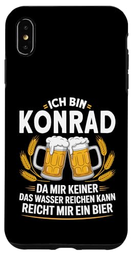 Lustiger Biertrinker Spruch für Konrad Hülle für iPhone XS Max Lustiger Biertrinker Spruch für Konrad Hülle für iPhone XS Max von Konrad Vorname Lustiger Spruch für Biertrinker