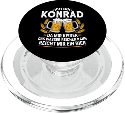 Lustiger Biertrinker Spruch für Konrad PopSockets PopGrip für MagSafe Lustiger Biertrinker Spruch für Konrad PopSockets PopGrip für MagSafe von Konrad Vorname Lustiger Spruch für Biertrinker