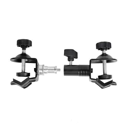 Robuste Metallklemme, verkupfert, Doppel-U-C-Klemme, Halterung für Fotostudio-Lichtständer, Fotografie-Reflektor, Fotoboom-Ständer, Hintergrundstütze, Querstangen usw Robuste Metallklemme, verkupfert, Doppel-U-C-Klemme, Halterung für Fotostudio-Lichtständer, Fotografie-Reflektor, Fotoboom-Ständer, Hintergrundstütze, Querstangen usw von Konseen