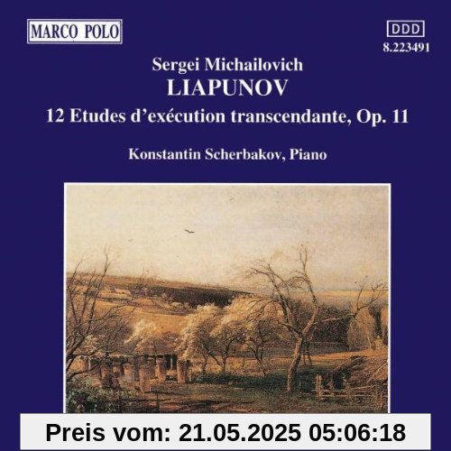 12 Etudes d'exécution transcendante, Op. 11 12 Etudes d'exécution transcendante, Op. 11 von Konstantin Scherbakov