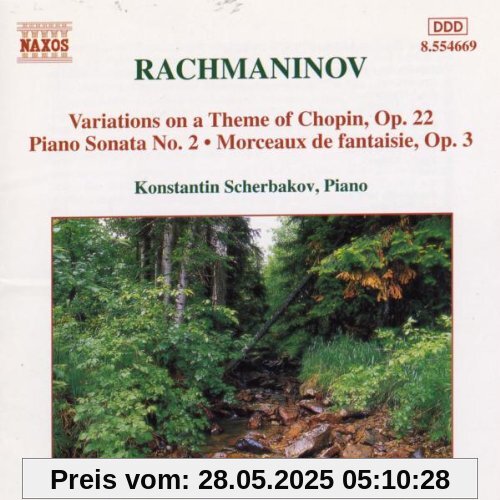 Klaviersonate Nr. 2/Variationen von Konstantin Scherbakov