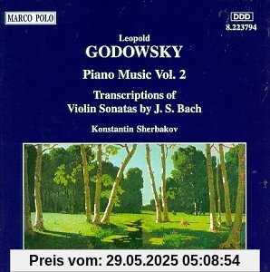 Die Klavierwerke Vol. 2 (Bach-Transkriptionen) von Konstantin Sherbakov