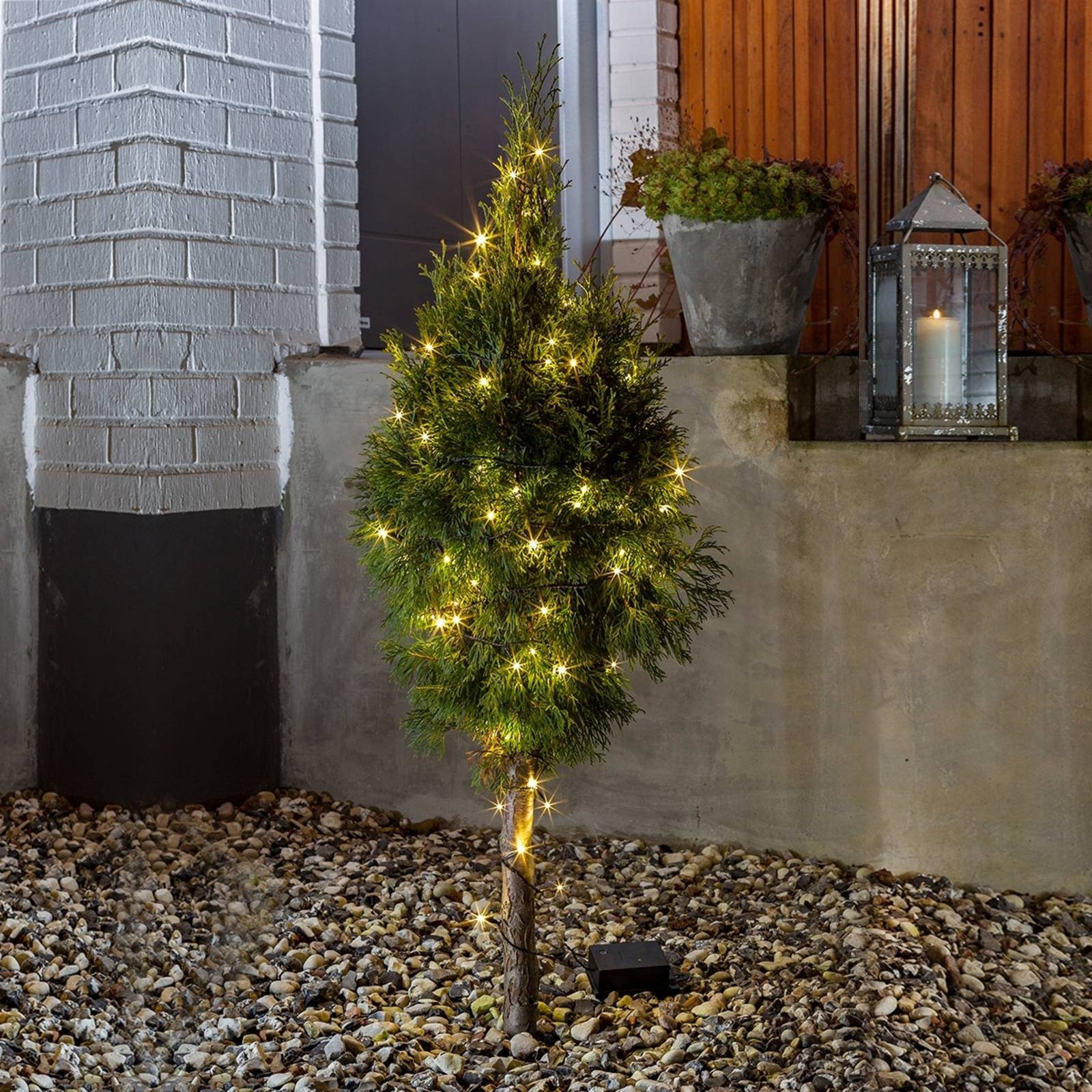 80-flammige Lichterkette Ole LED m.Dämmerungssen. von Konstsmide Christmas