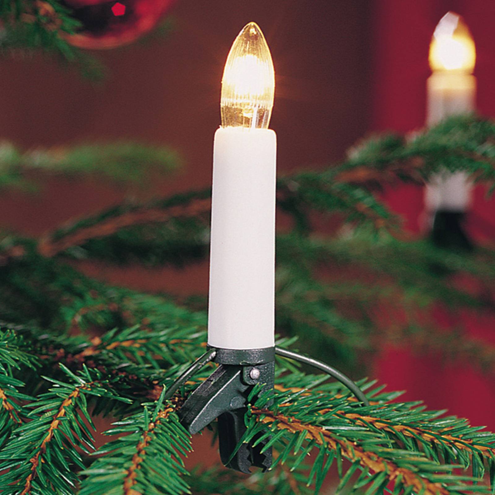 9,75 m lange Lichterkette mit Topbirnen innen 16-f 9,75 m lange Lichterkette mit Topbirnen innen 16-f von Konstsmide Christmas