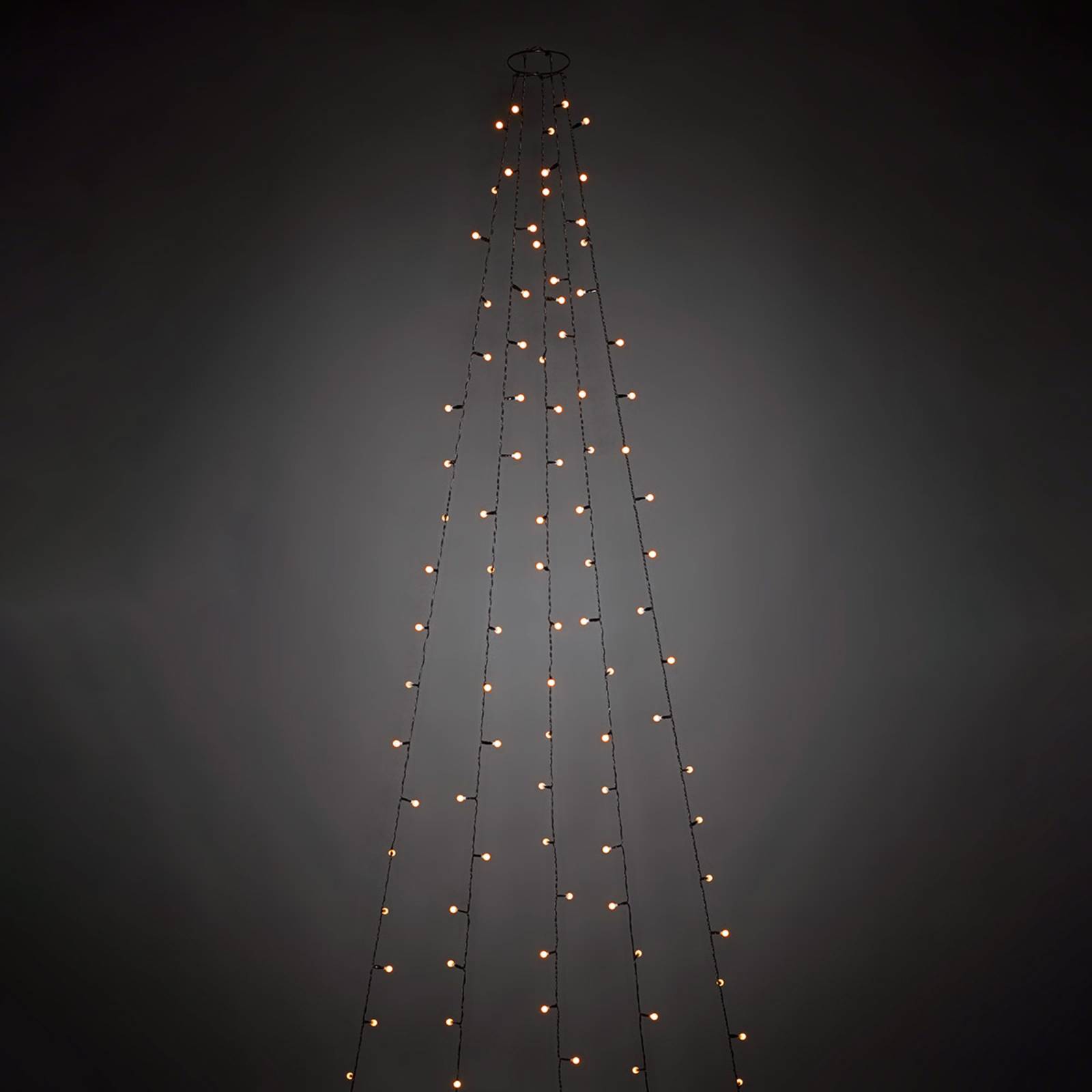 LED-Baummantel m. vormontierten Globes 200fl von Konstsmide Christmas