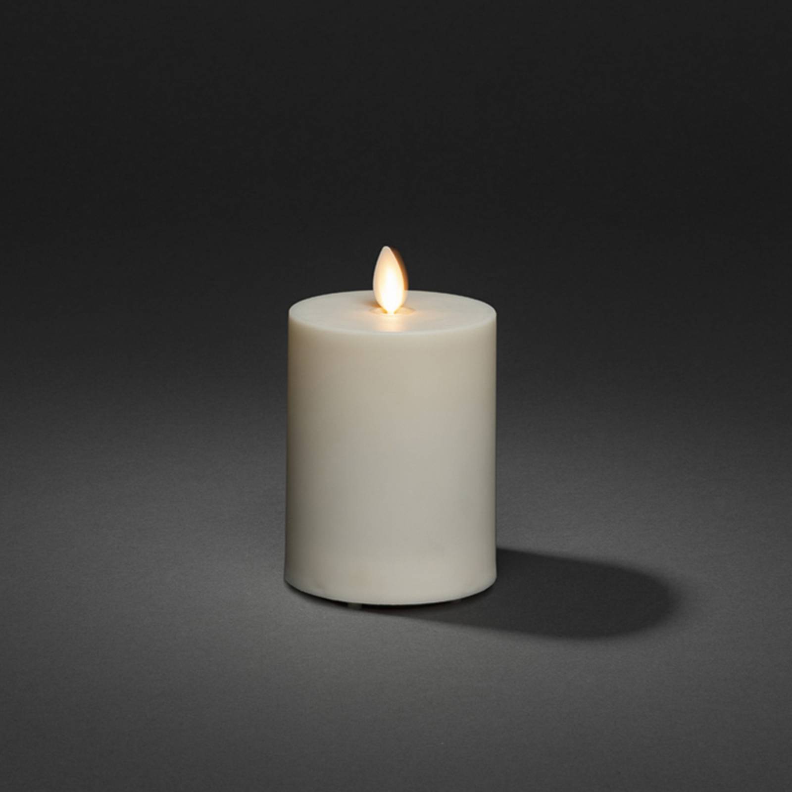 LED-Kerze IP44 cremeweiß glatt Höhe 13cm LED-Kerze IP44 cremeweiß glatt Höhe 13cm von Konstsmide Christmas