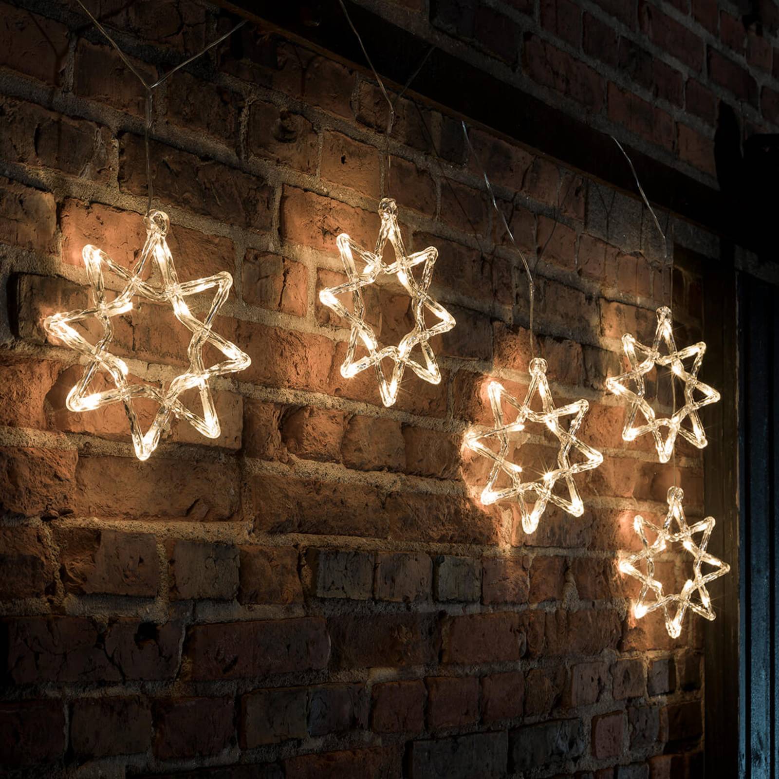 LED-Lichterkette 8-Zacker-Sterne LED-Lichterkette 8-Zacker-Sterne von Konstsmide Christmas