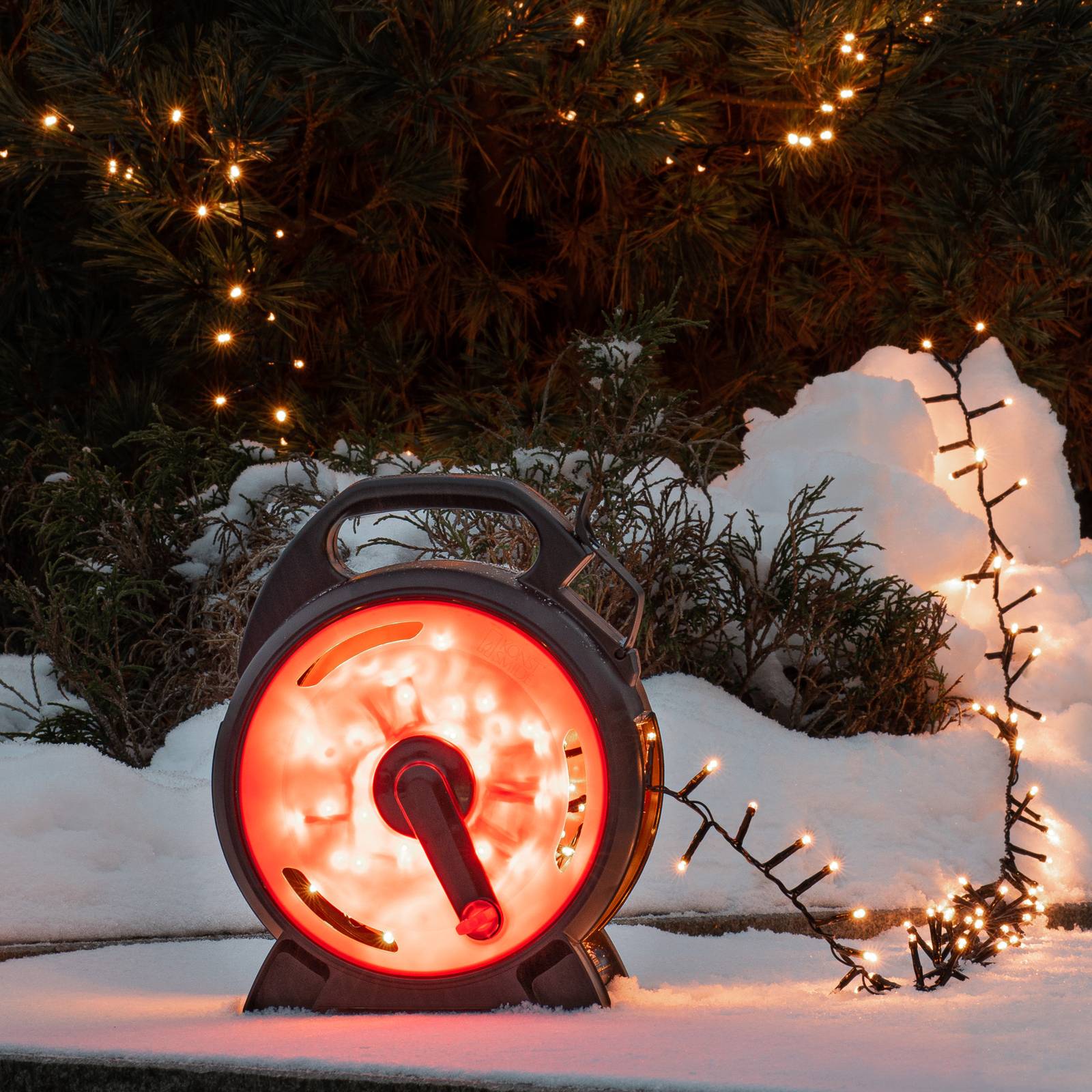 LED-Lichterkette Compact bernstein 200 LEDs 4,38m LED-Lichterkette Compact bernstein 200 LEDs 4,38m von Konstsmide Christmas
