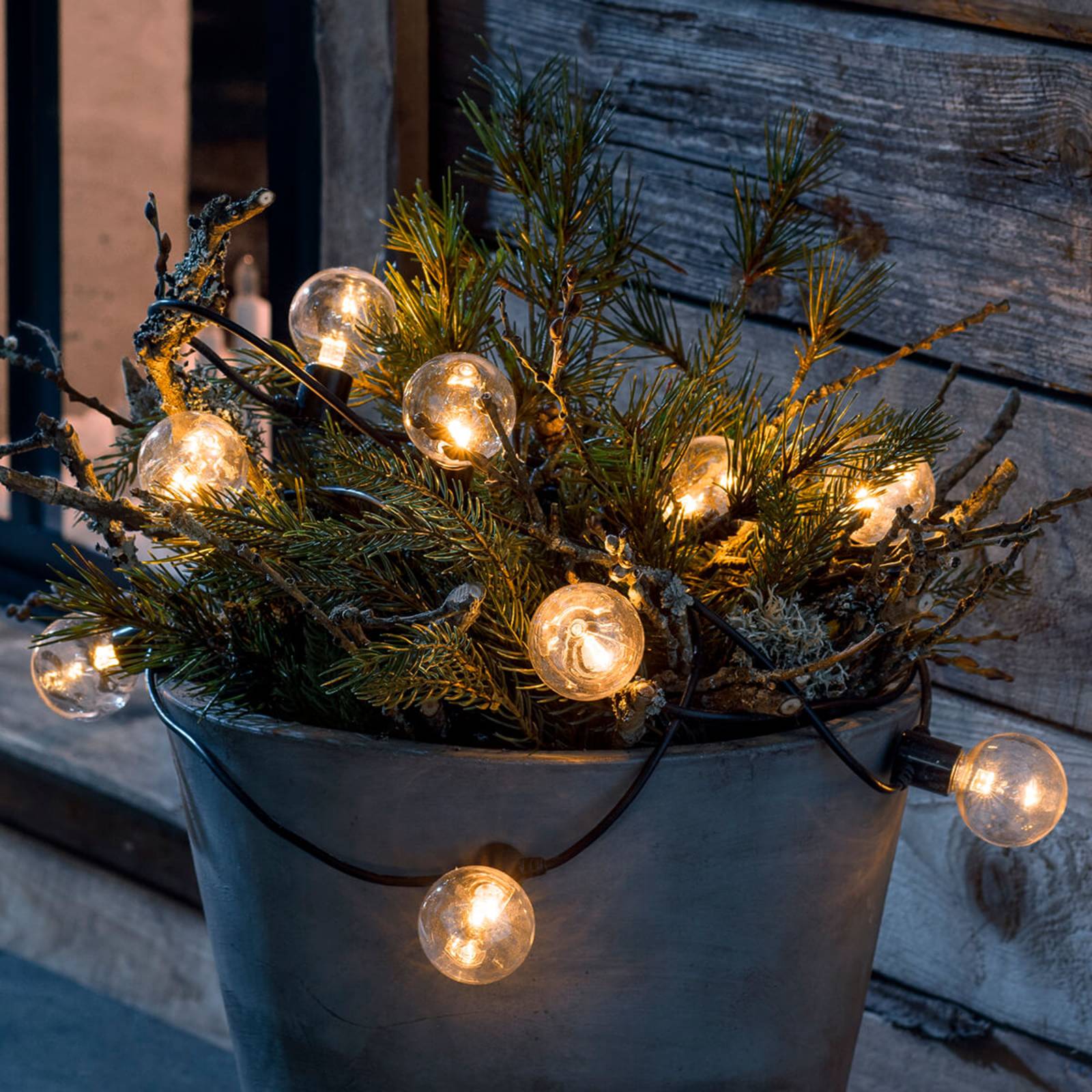 LED-Lichterkette Glühfadenoptik bernstein 10-flg. LED-Lichterkette Glühfadenoptik bernstein 10-flg. von Konstsmide Christmas
