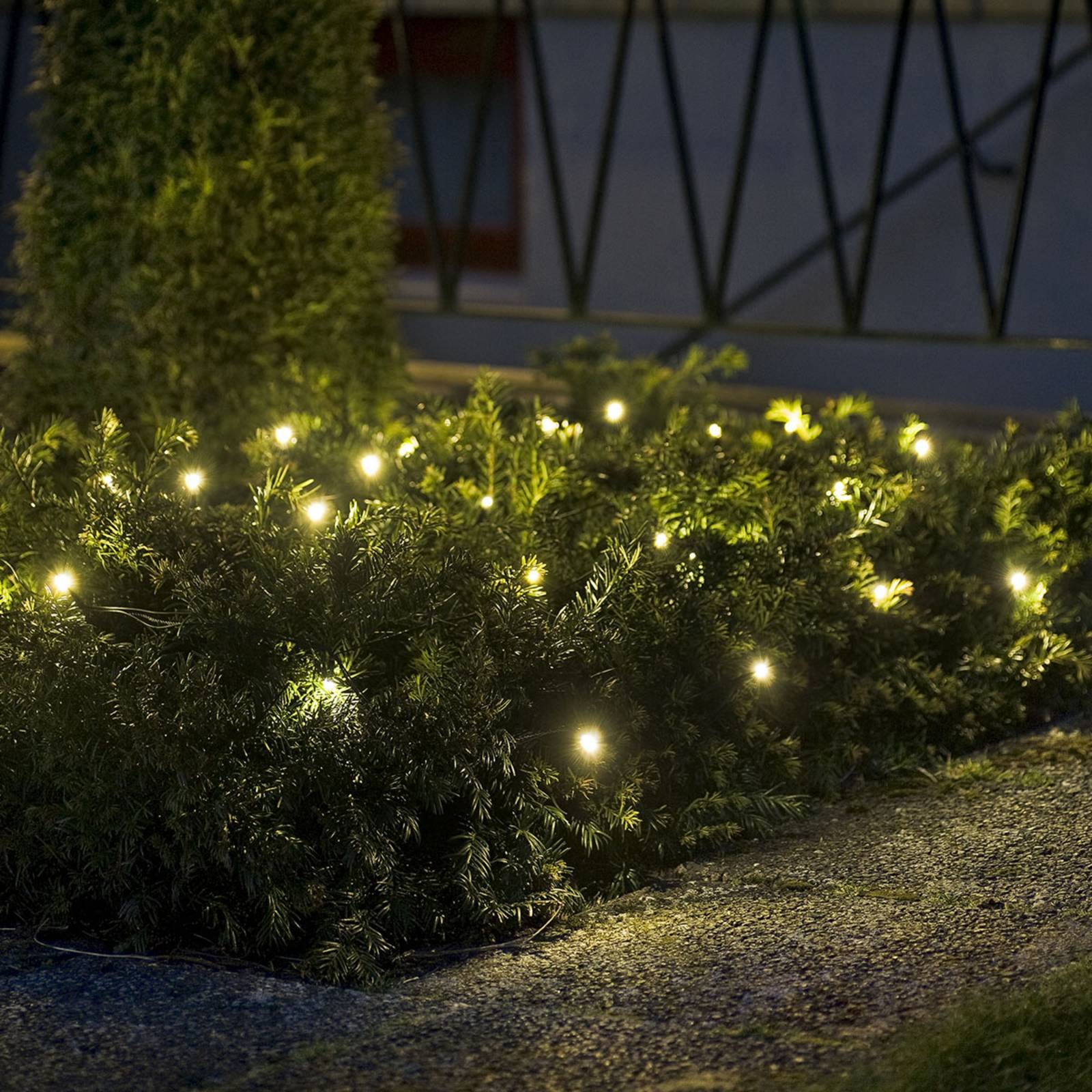 LED Lichternetz 64-flammig, warmweiß 2m von Konstsmide Christmas