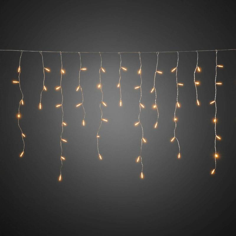 LED-Lichtervorhang Eisregen für außen, 96-flammig von Konstsmide Christmas