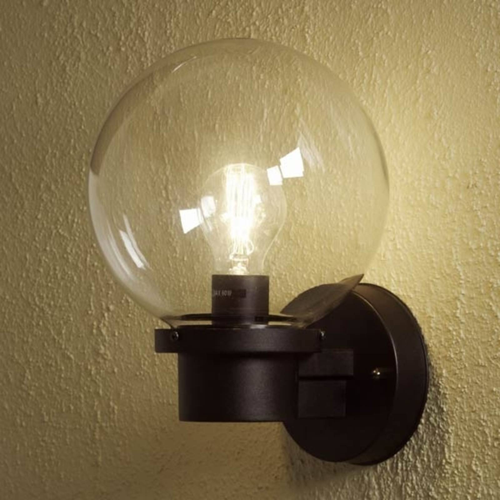 Außenwandleuchte Nemi ohne Sensor, schwarz Außenwandleuchte Nemi ohne Sensor, schwarz von Konstsmide
