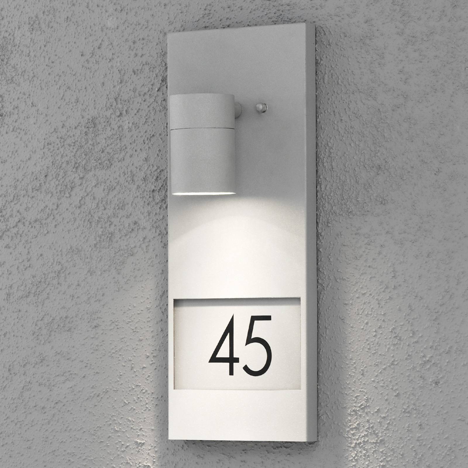 Hausnummernleuchte Modena 7655, grau Hausnummernleuchte Modena 7655, grau von Konstsmide