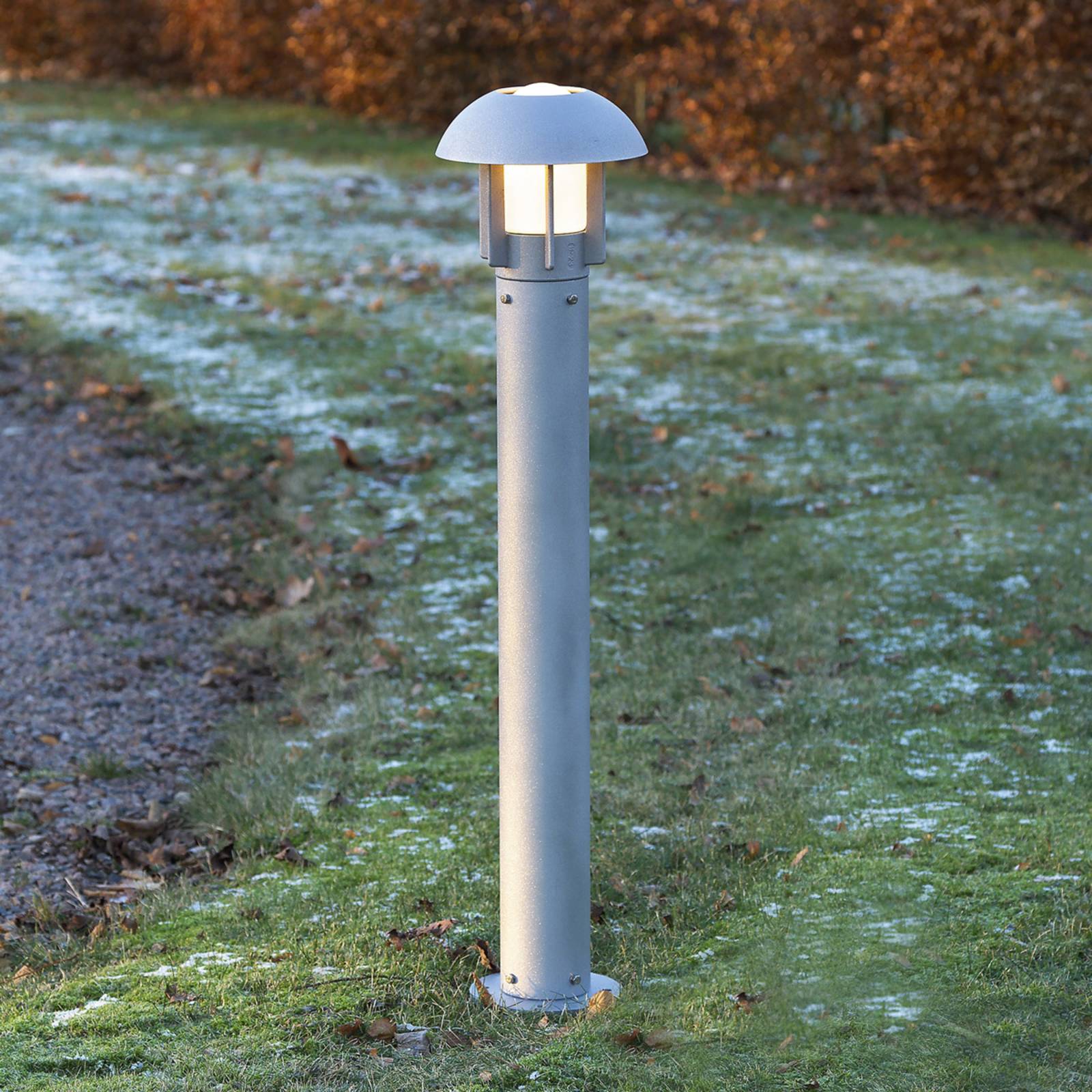 Heimdal-Aluminium-Wegeleuchte, silbergrau Heimdal-Aluminium-Wegeleuchte, silbergrau von Konstsmide
