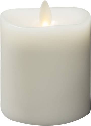 Konstsmide 1600-115 LED-Kerze Creme-Weiß Warmweiß (Ø x H) 76mm x 114mm von Konstsmide