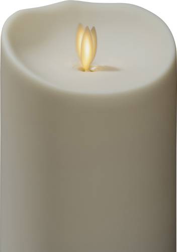 Konstsmide 1632-115 LED-Kerze Creme-Weiß Warmweiß (Ø x H) 95mm x 140mm von Konstsmide