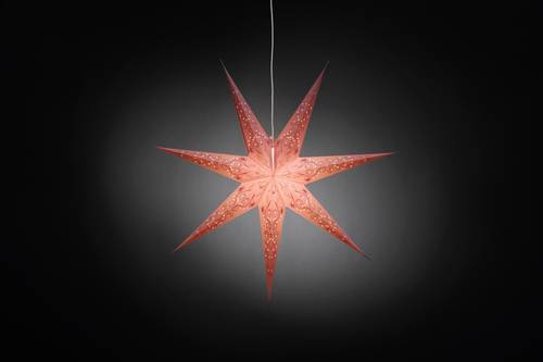 Konstsmide 2982-134 Weihnachtsstern Glühlampe, LED Pink bestickt, mit ausgestanzten Motiven, mit Sc Konstsmide 2982-134 Weihnachtsstern Glühlampe, LED Pink bestickt, mit ausgestanzten Motiven, mit Sc von Konstsmide