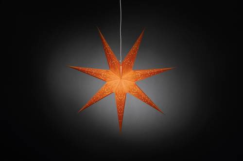 Konstsmide 2982-185 Weihnachtsstern Glühlampe, LED Orange bestickt, mit ausgestanzten Motiven, mit Konstsmide 2982-185 Weihnachtsstern Glühlampe, LED Orange bestickt, mit ausgestanzten Motiven, mit von Konstsmide