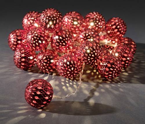 Konstsmide 3156-553 Motiv-Lichterkette Bälle Innen netzbetrieben Anzahl Leuchtmittel 24 LED Warmwei Konstsmide 3156-553 Motiv-Lichterkette Bälle Innen netzbetrieben Anzahl Leuchtmittel 24 LED Warmwei von Konstsmide