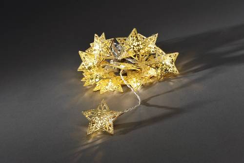 Konstsmide 3171-803 Motiv-Lichterkette Sterne Innen netzbetrieben Anzahl Leuchtmittel 16 LED Warmwei Konstsmide 3171-803 Motiv-Lichterkette Sterne Innen netzbetrieben Anzahl Leuchtmittel 16 LED Warmwei von Konstsmide