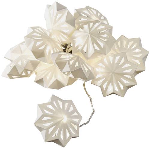 Konstsmide 3192-103 Motiv-Lichterkette Schneeflocken Innen netzbetrieben LED Warmweiß Beleuchtete L Konstsmide 3192-103 Motiv-Lichterkette Schneeflocken Innen netzbetrieben LED Warmweiß Beleuchtete L von Konstsmide