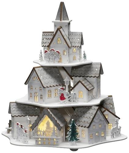 Konstsmide 3256-210 Holz-Figur Haus Warmweiß LED Warmweiß Timer, mit Schalter Konstsmide 3256-210 Holz-Figur Haus Warmweiß LED Warmweiß Timer, mit Schalter von Konstsmide