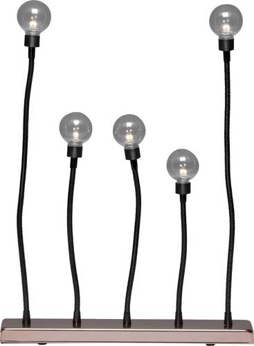 Konstsmide 3522-670TR LED-Stehlampe LED Warmweiß Schwarz, Kupfer von Konstsmide