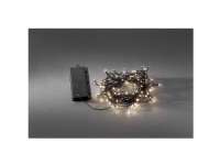 Konstsmide 3731-100 Micro-Lichterkette Anzahl der Glühbirnen 480 LED (RGB) Warmweiß Beleuchtet Länge: 48 m von Konstsmide