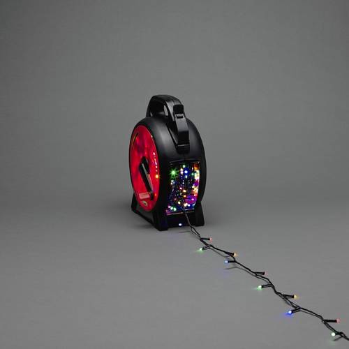 Konstsmide 3836-537 Micro-Lichterkette Außen netzbetrieben Anzahl Leuchtmittel 600 LED Mehrfarbig B von Konstsmide