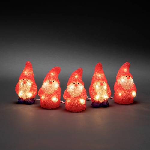Konstsmide 6240-103 Acryl-Figur EEK: G (A - G) Weihnachtsmann Warmweiß LED Rot von Konstsmide