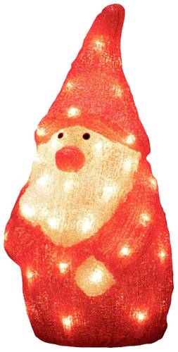 Konstsmide 6243-103 Acryl-Figur EEK: G (A - G) Weihnachtsmann Warmweiß LED Rot, Weiß von Konstsmide