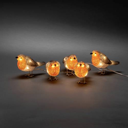 Konstsmide 6245-103 Acryl-Figur EEK: G (A - G) Vögel Warmweiß LED Orange von Konstsmide