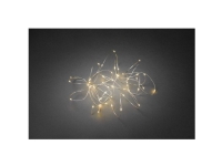 Konstsmide 6387-890 Motiv-Lichterkette Drop Interior Energieklasse: E (A - G) über Power LED (RGB) Amber Beleuchtet Länge: 9,9 m von Konstsmide