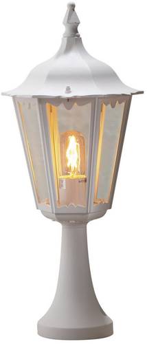 Konstsmide 7214-250 Firenze Außenstandleuchte Energiesparlampe E27 100W Weiß von Konstsmide