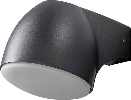 Konstsmide Ferrera 7531-750 LED-Außenwandleuchte EEK: G (A - G) LED LED fest eingebaut 4W Schwarz von Konstsmide