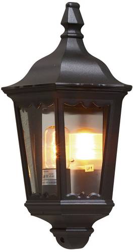 Konstsmide Firenze 7229-750 Außenwandleuchte Energiesparlampe, LED E27 100W Schwarz von Konstsmide