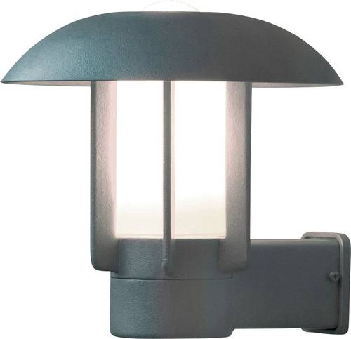Konstsmide Heimdal 401-312 Außenwandleuchte Energiesparlampe, LED E27 60W Silber von Konstsmide