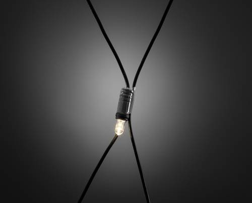 Konstsmide LED Lichtervorhang-System-Erweiterung Eisregen 24V Lichtervorhang Warmweiß von Konstsmide