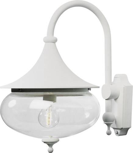 Konstsmide Libra 619-250 Außenwandleuchte Energiesparlampe, LED E27 100W Weiß von Konstsmide