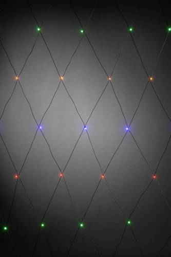 Konstsmide Lichternetz Außen 24V 64 LED Mehrfarbig von Konstsmide