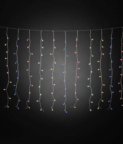 Konstsmide Lichtervorhang Außen 24V 200 LED Mehrfarbig (L x B x H) 12.47m x 247cm x 100cm von Konstsmide