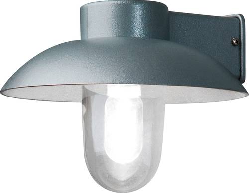 Konstsmide Mani 415-310 Außenwandleuchte Energiesparlampe, LED E27 60W Silber von Konstsmide